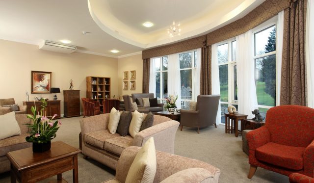 Comfortable lounge area at Water Mill House